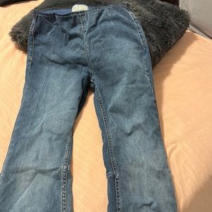 Free people pull on flare jeans